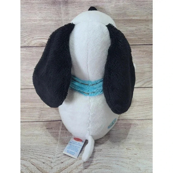 Yottoy Plush Number One Sam Dog Stuffed Animal Toy Black White 8" Greg Pizzoli - Picture 2 of 4